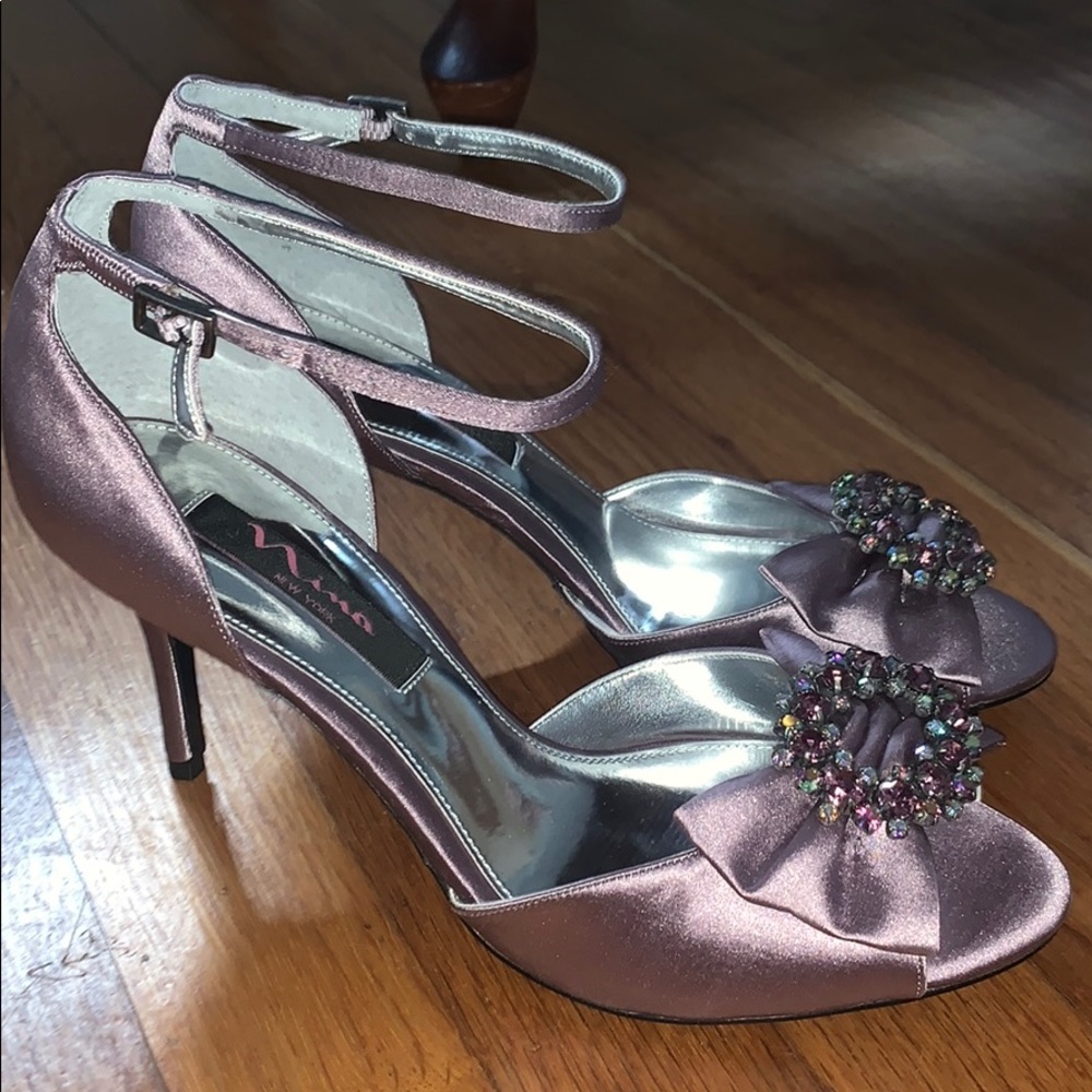 NINA Ferrara Heels, Lavender Women’s size 8M